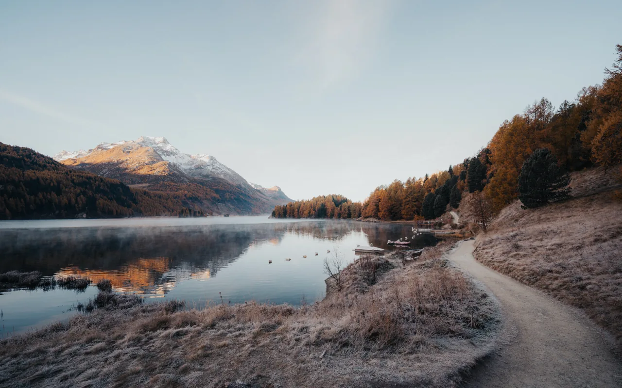 Frostiger see, Landschaftsfotografie Schweiz von Thomas Leuthard