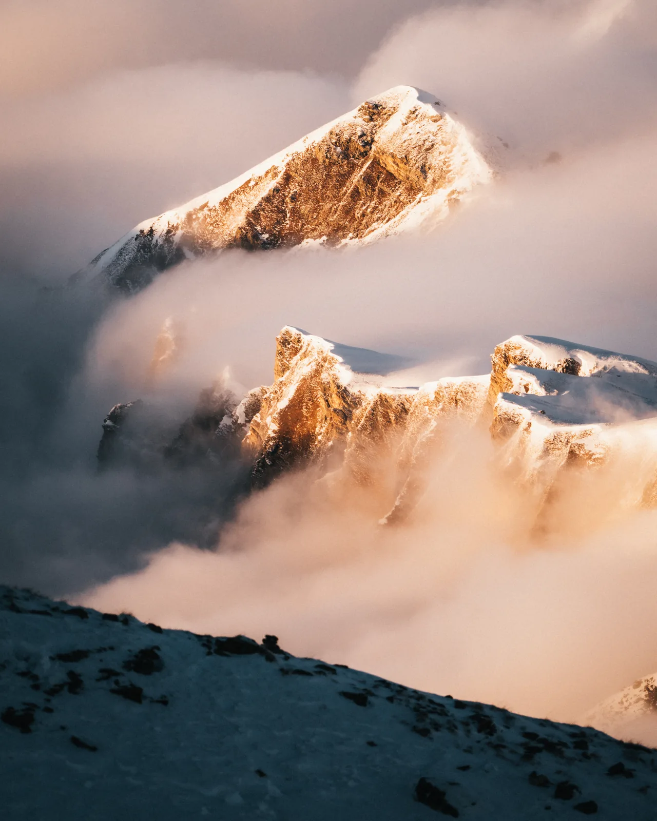 Wolkengrat, Landschaftsfotografie Schweiz von Thomas Leuthard